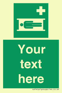 Custom Stretcher Sign